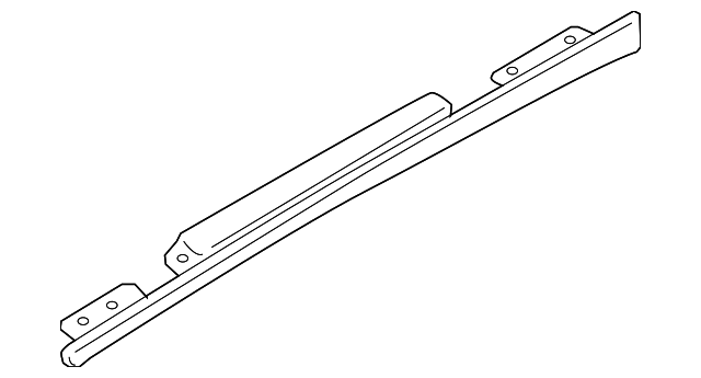 (LEFT)Rocker Molding - Nissan (76851-89S0A) [CURRENTLY BACKORDERED] ETA N/A